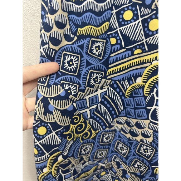 J. McLaughlin Devon Sheath Dress Size Medium Talavera Bainbridge Sleeveless - Picture 5 of 7